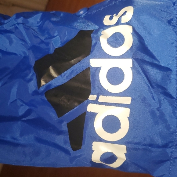 Royal Blue Tear Away Adidas Pants - Picture 2 of 4